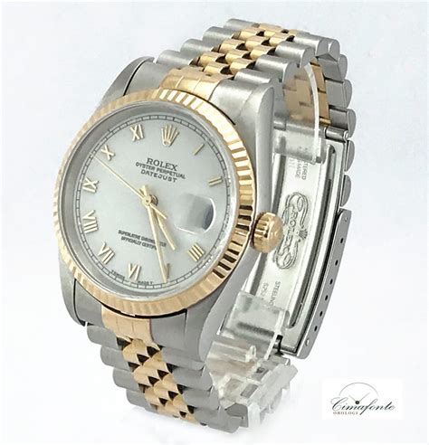 rolex datejust uomo oro acciaio usato|rolex datejust prezzi.